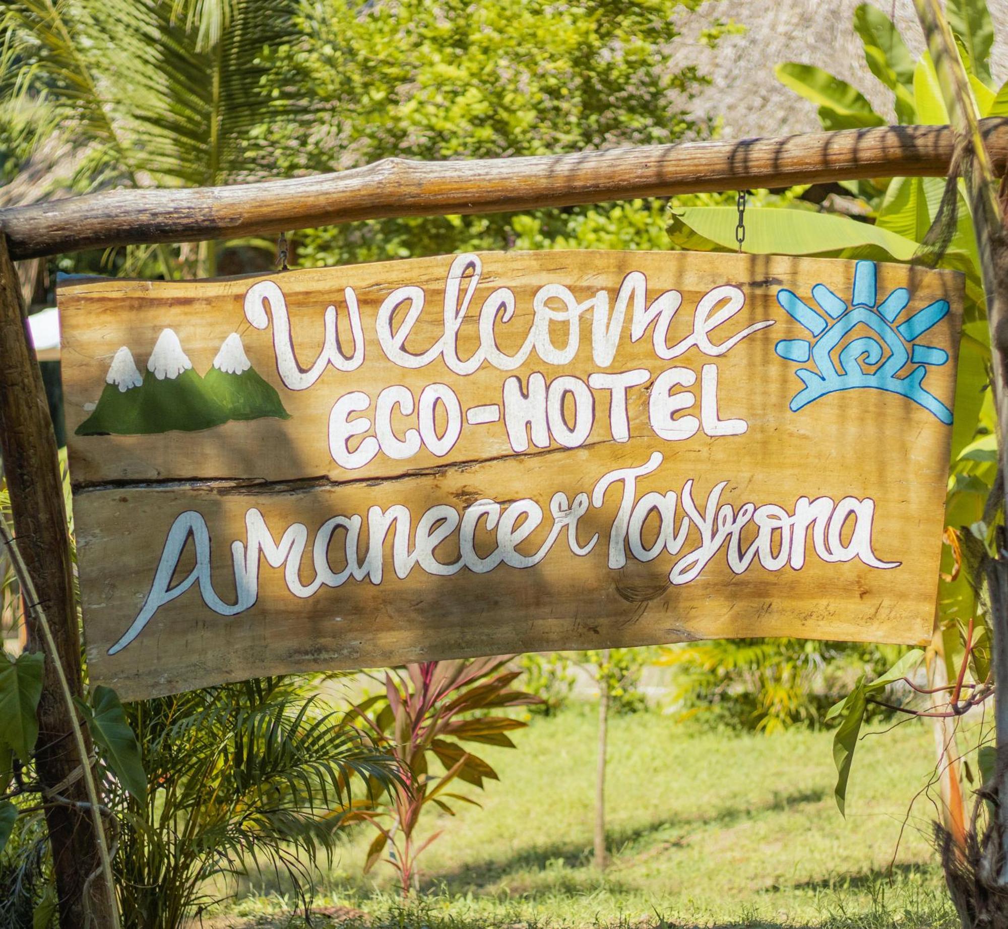 Eco Hotel Amanecer Tayrona 埃尔扎伊诺 外观 照片
